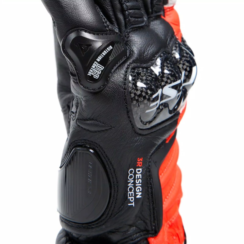 Guantes DAINESE CARBON 4 LONG fluo red