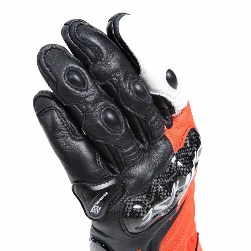 Guantes DAINESE CARBON 4 LONG fluo red