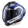 Casco Alpinestars Supertech R10 Arius Black/White/Blue Glossy - 12802