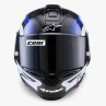 Casco Alpinestars Supertech R10 Arius Black/White/Blue Glossy - 12803