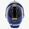 Casco Alpinestars Supertech R10 Arius Black/White/Blue Glossy - 12806