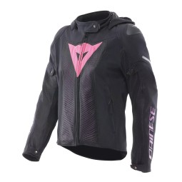 Chaqueta DAINESE SUPER SPRINT AIR TEX Mujer Black/Pink/Viola
