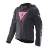 Chaqueta DAINESE SUPER SPRINT AIR TEX Mujer Black/Pink/Viola - 12910