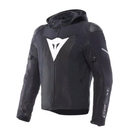 Chaqueta DAINESE SUPER SPRINT AIR TEX Hombre Black/White