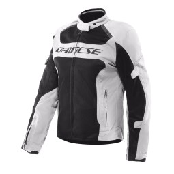 Chaqueta DAINESE AIR FRAME 3 TEX Mujer Light Gray/Light Gray/Black