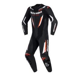 Mono ALPINESTARS GP FORCE V2 1pc Black/White/Red Fluo