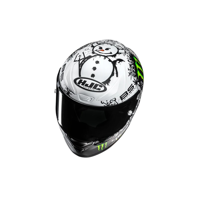 Casco HJC RPHA1 V2 CARBON SNOW DIABLO