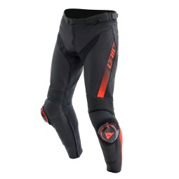 Pantalones DAINESE SUPER SPEED Hombre Black/Red fluo
