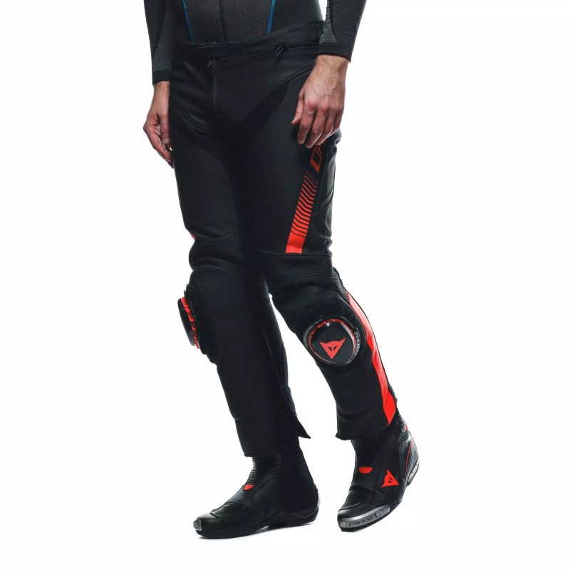 Pantalones DAINESE SUPER SPEED Hombre Black/Red fluo