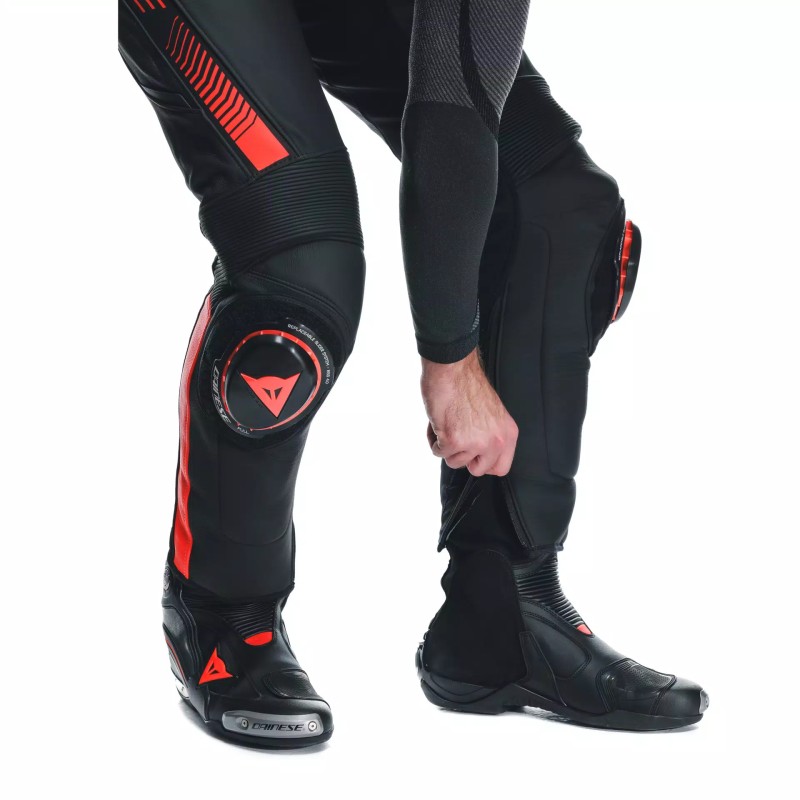 Pantalones DAINESE SUPER SPEED Hombre Black/Red fluo
