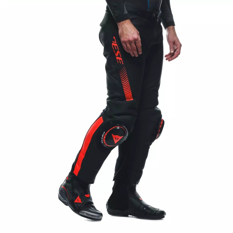 Pantalones DAINESE SUPER SPEED Hombre Black/Red fluo