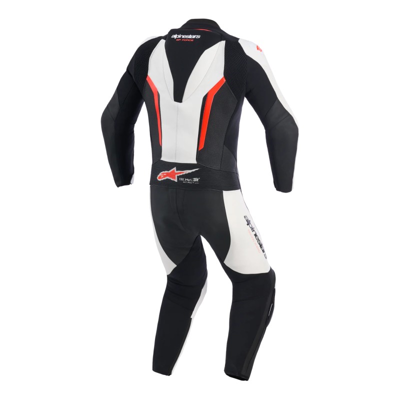 Mono ALPINESTARS GP FORCE V2 1pc White/Black/Red Fluo