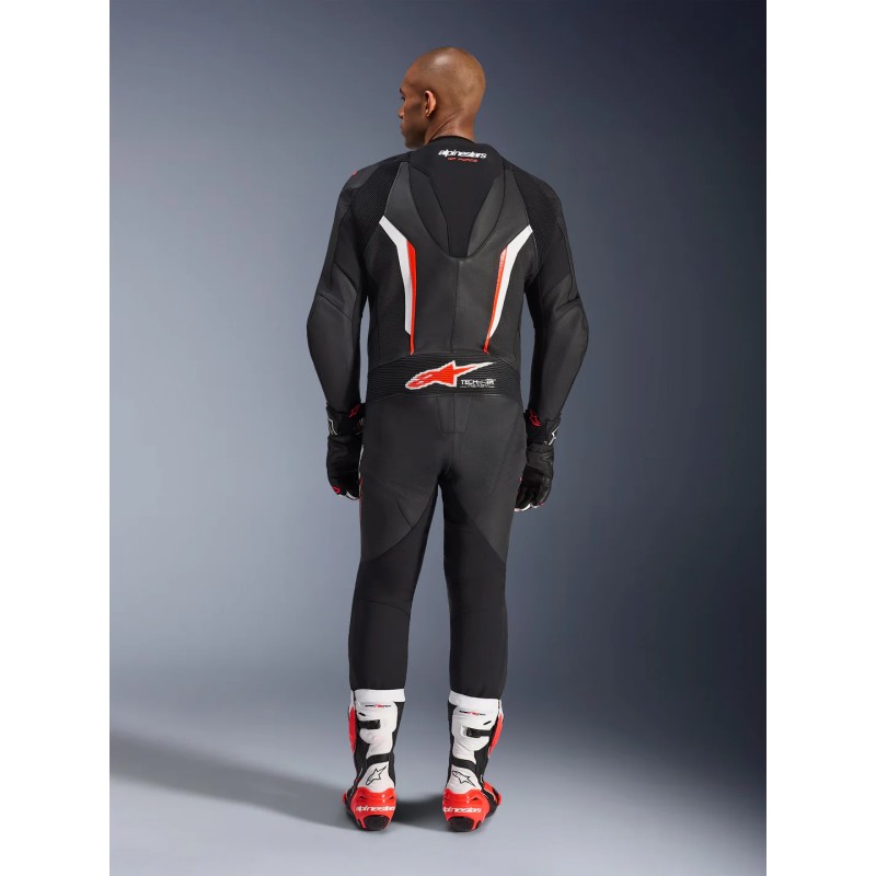 Mono ALPINESTARS GP FORCE V2 1pc Black/White/Red Fluo