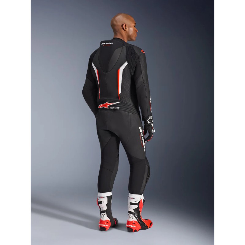Mono ALPINESTARS GP FORCE V2 1pc Black/White/Red Fluo