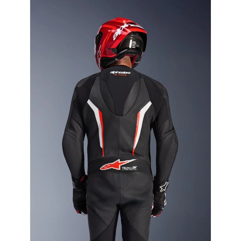 Mono ALPINESTARS GP FORCE V2 1pc Black/White/Red Fluo
