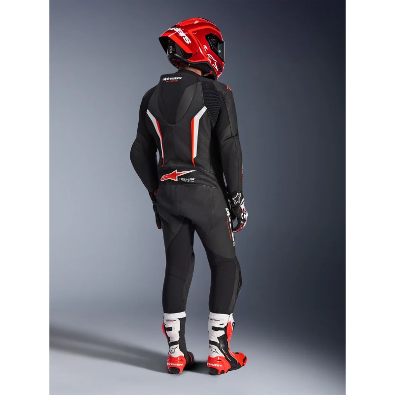 Mono ALPINESTARS GP FORCE V2 1pc Black/White/Red Fluo