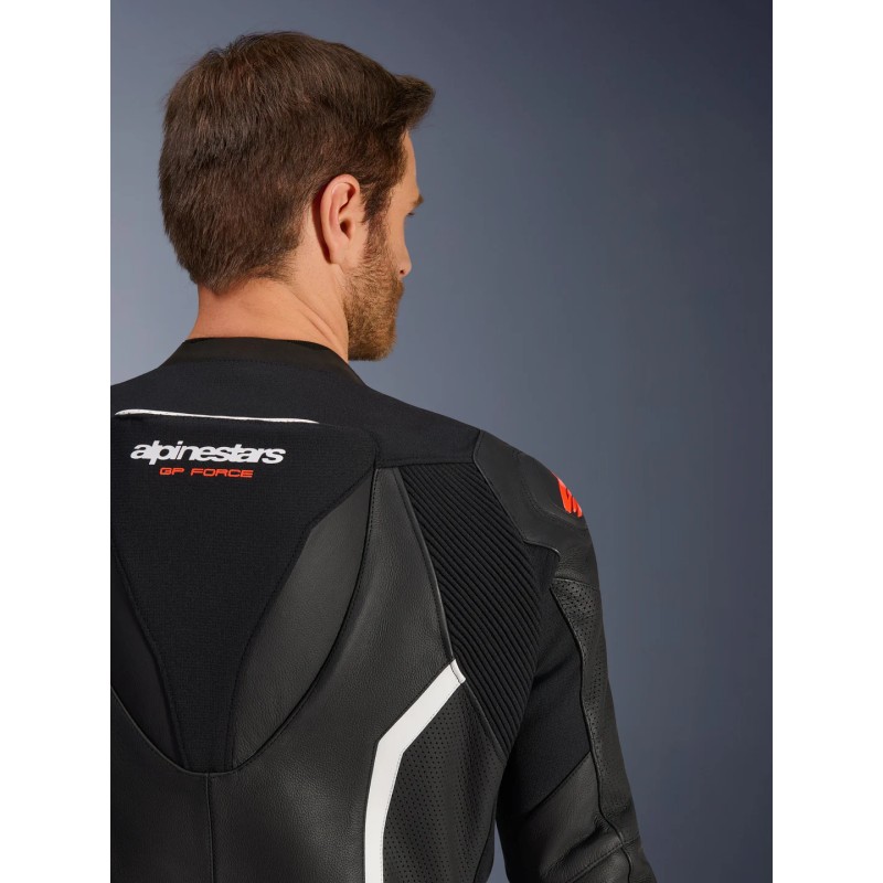 Mono ALPINESTARS GP FORCE V2 2pc Black/White/Red Fluo