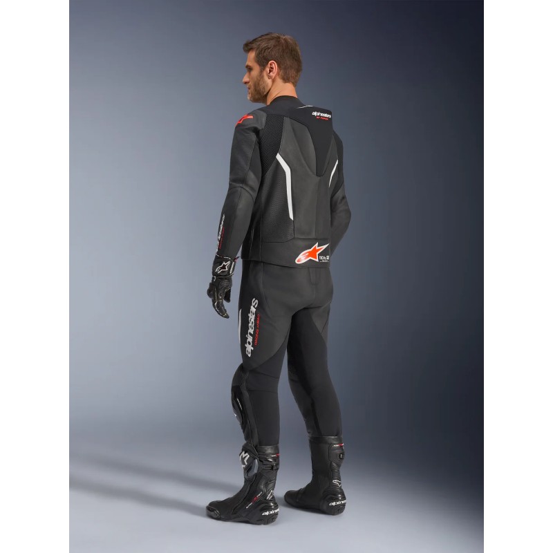 Mono ALPINESTARS GP FORCE V2 2pc Black/White/Red Fluo