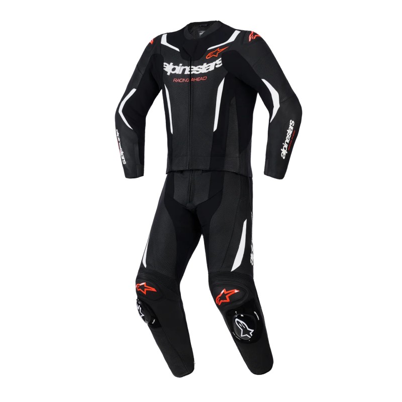 Mono ALPINESTARS GP FORCE V2 2pc Black/White/Red Fluo - 13459