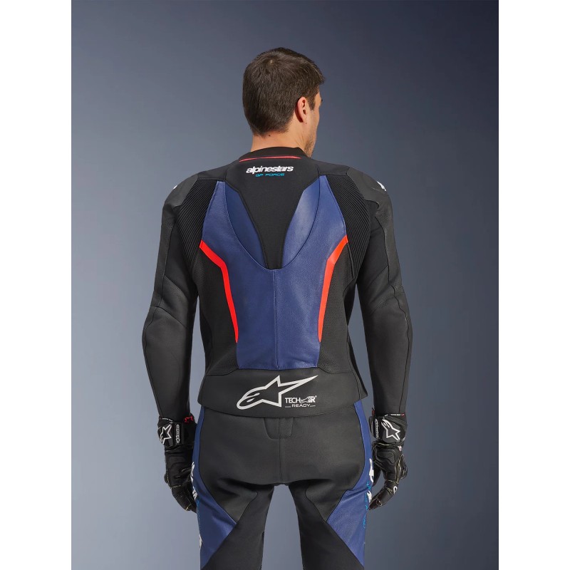 Mono ALPINESTARS GP FORCE V2 2pc Black/Blue/Red Fluo
