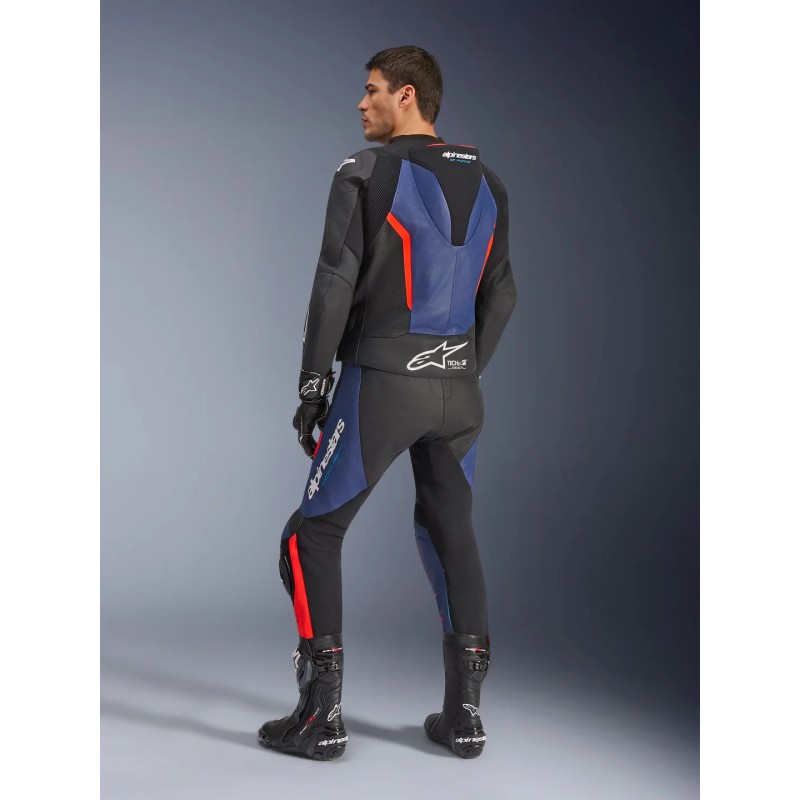 Mono ALPINESTARS GP FORCE V2 2pc Black/Blue/Red Fluo