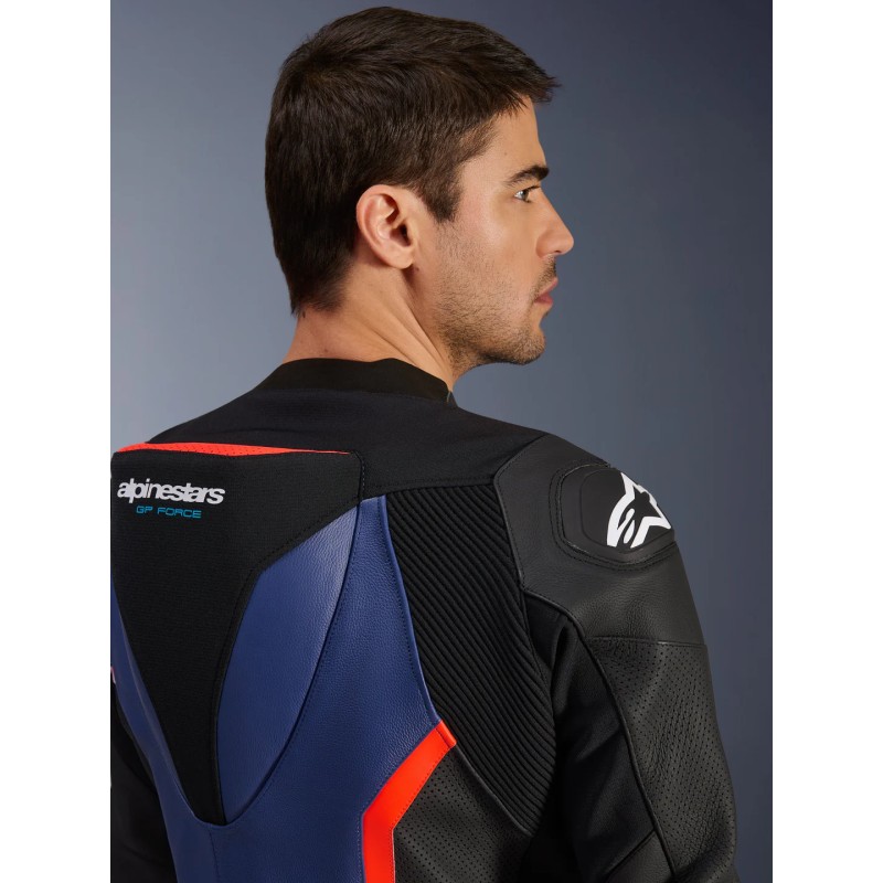 Mono ALPINESTARS GP FORCE V2 2pc Black/Blue/Red Fluo