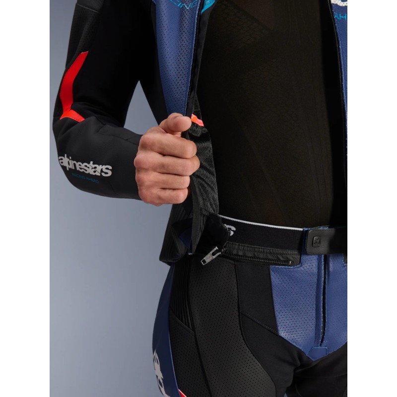 Mono ALPINESTARS GP FORCE V2 2pc Black/Blue/Red Fluo