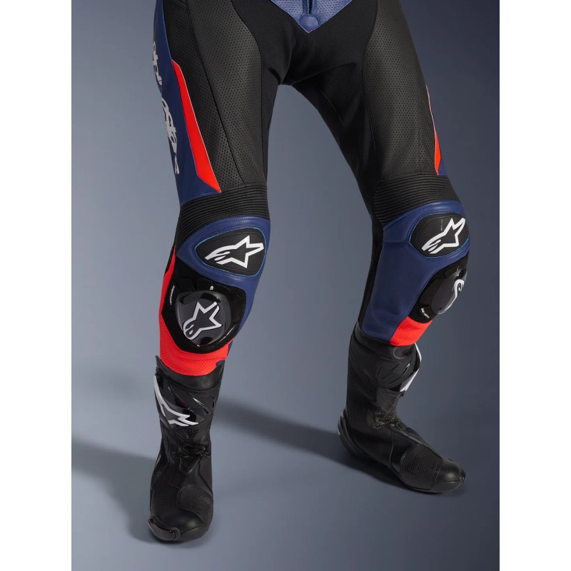 Mono ALPINESTARS GP FORCE V2 2pc Black/Blue/Red Fluo