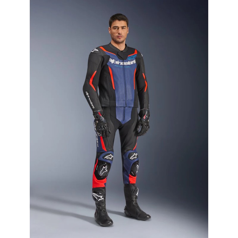 Mono ALPINESTARS GP FORCE V2 2pc Black/Blue/Red Fluo