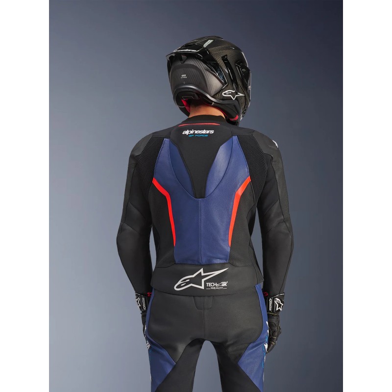 Mono ALPINESTARS GP FORCE V2 2pc Black/Blue/Red Fluo