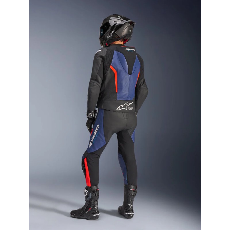 Mono ALPINESTARS GP FORCE V2 2pc Black/Blue/Red Fluo