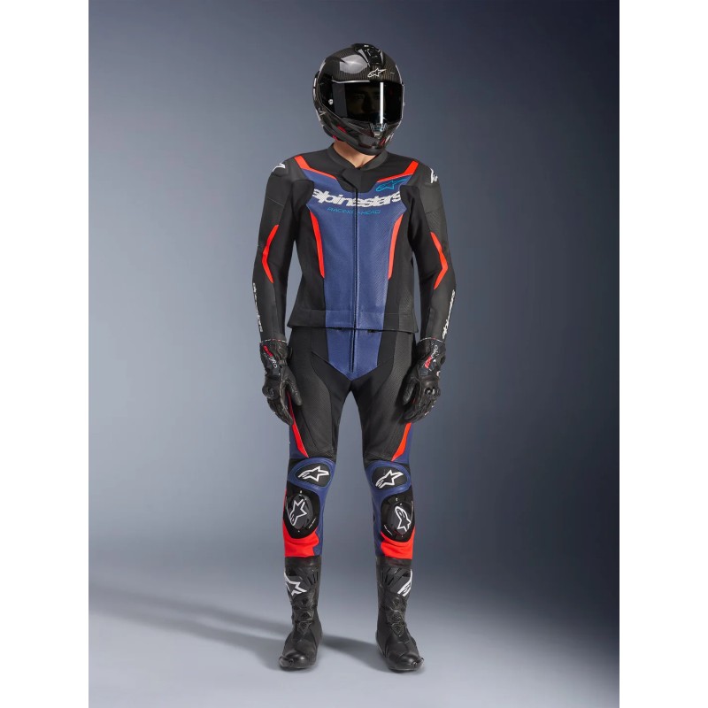 Mono ALPINESTARS GP FORCE V2 2pc Black/Blue/Red Fluo