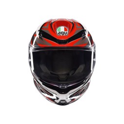 Casco AGV K6 S E2206 Reeval White/Red/Grey