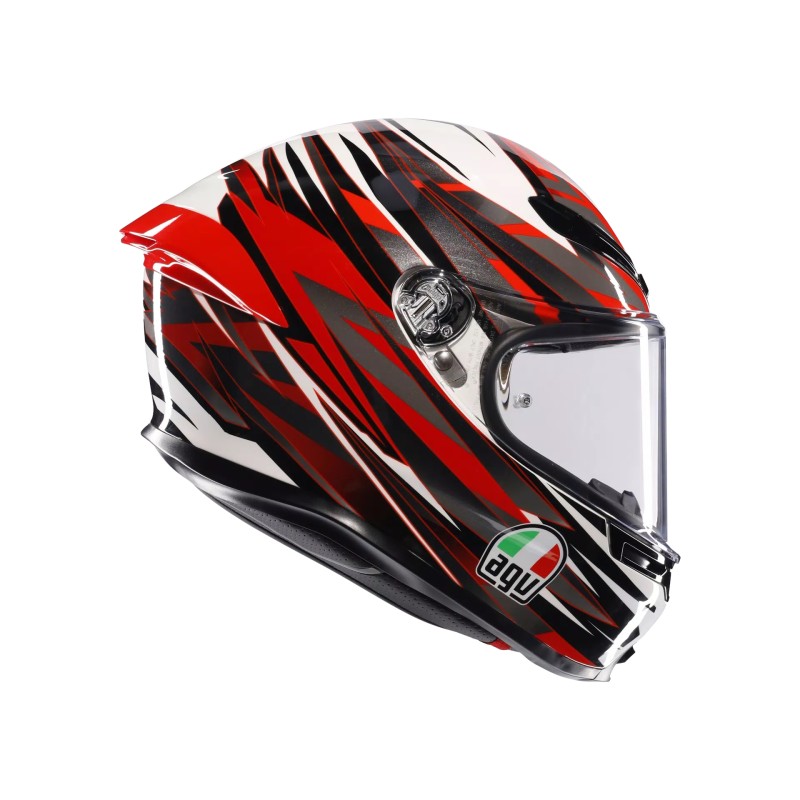 Casco AGV K6 S E2206 Reeval White/Red/Grey