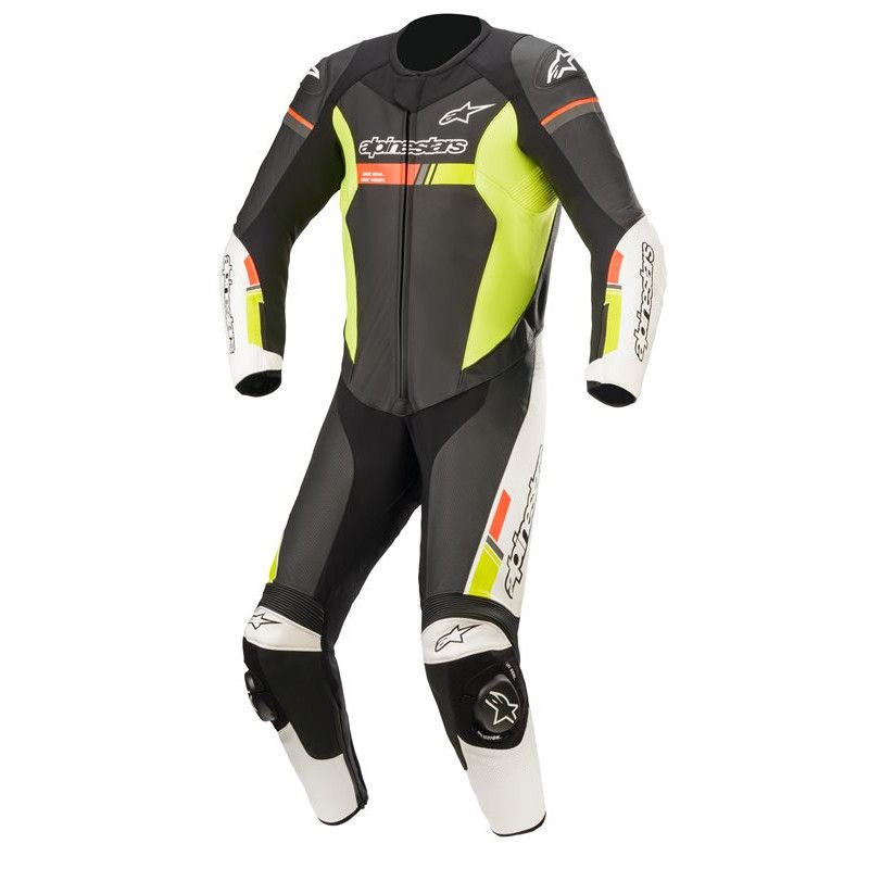 Mono ALPINESTARS GP FORCE CHASER 1PC Black/White/Red/Yellow - 5436