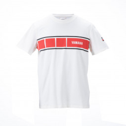 CAMISETA YAMAHA RACING HERITAGE BLANCA HOMBRE