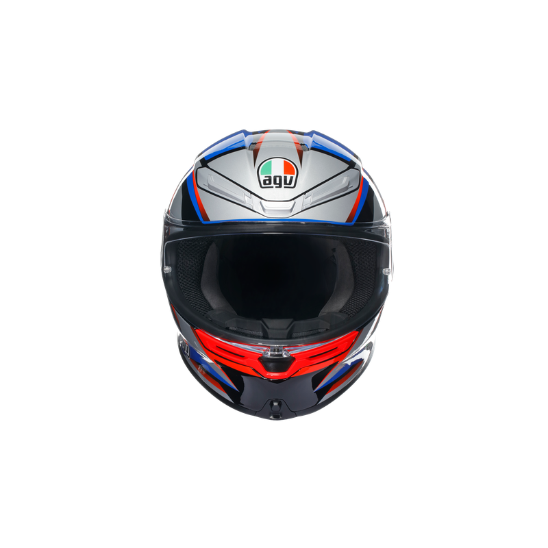 Casco AGV K6 S AGV SLASHCUT BLACK/BLUE/RED