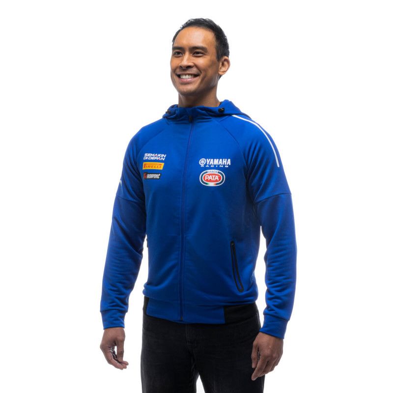 SUDADERA YAMAHA WSBK23 ZIP