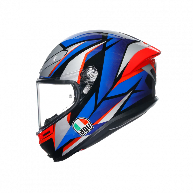 Casco AGV K6 S AGV SLASHCUT BLACK/BLUE/RED