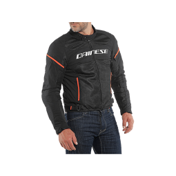 AIR FRAME D1 TEX JACKET Black/white/fluo red