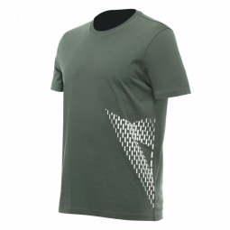 Camiseta DAINESE BIG LOGO military green/white