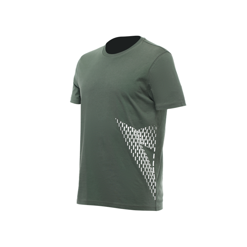 Camiseta DAINESE BIG LOGO military green/white