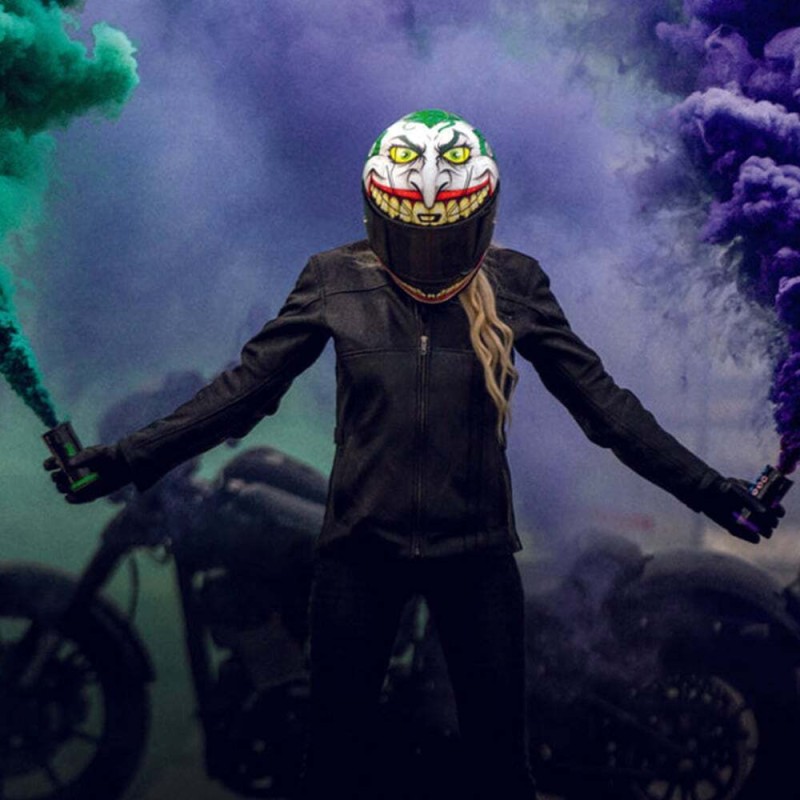Casco HJC RPHA1 JOKER DC COMICS mc48sf