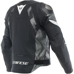 Chaqueta DAINESE AVRO 5 LEATHER JACKET Black/white/anthracite