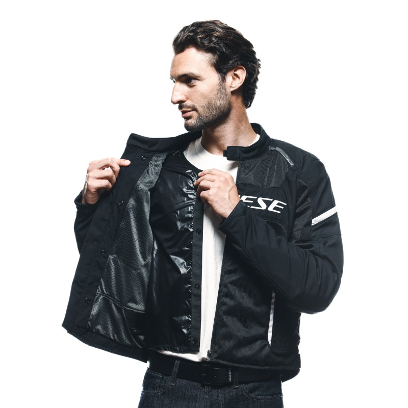 Chaqueta DAINESE AIR FRAME 3 TEX Black/white