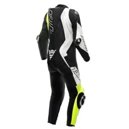 Mono DAINESE AUDAX 1PC PERF LEATHER black/yellow fl