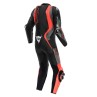 Mono DAINESE AUDAX 1PC PERF LEATHER black/red fl - 9154
