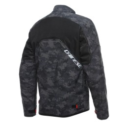 Chaqueta DAINESE IGNITE AIR TEX Camo-grey/black/red fluo