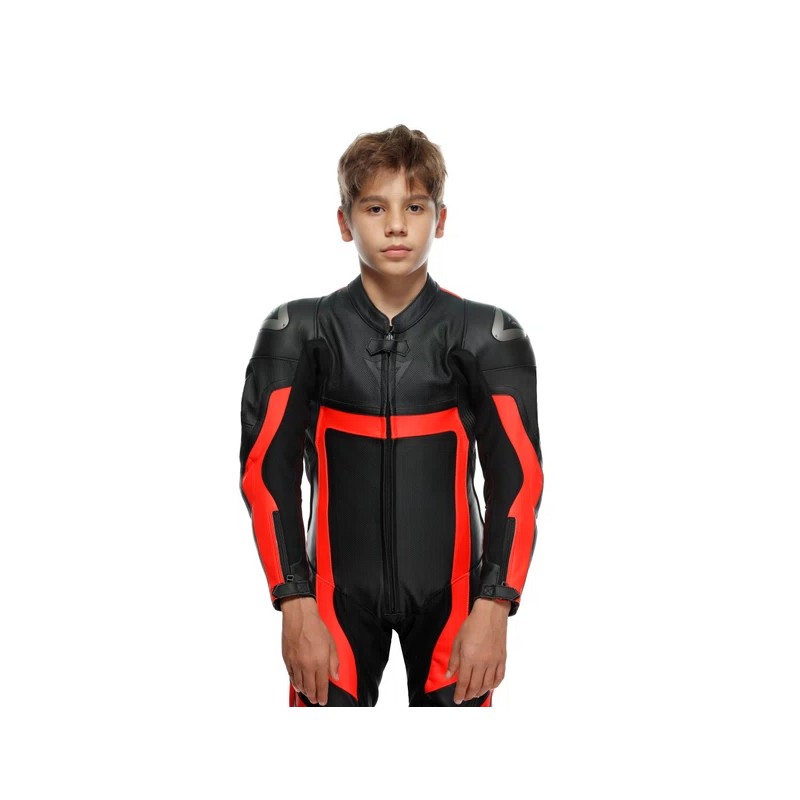 Mono junior DAINESE GEN-Z 1pc Black/red fluo