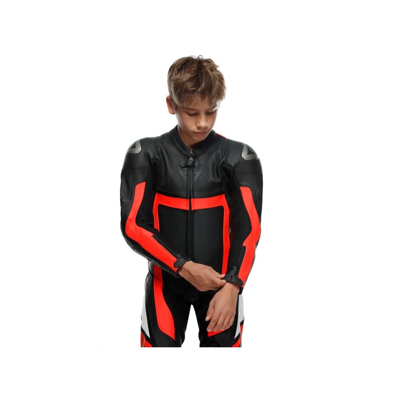 Mono junior DAINESE GEN-Z 1pc Black/red fluo